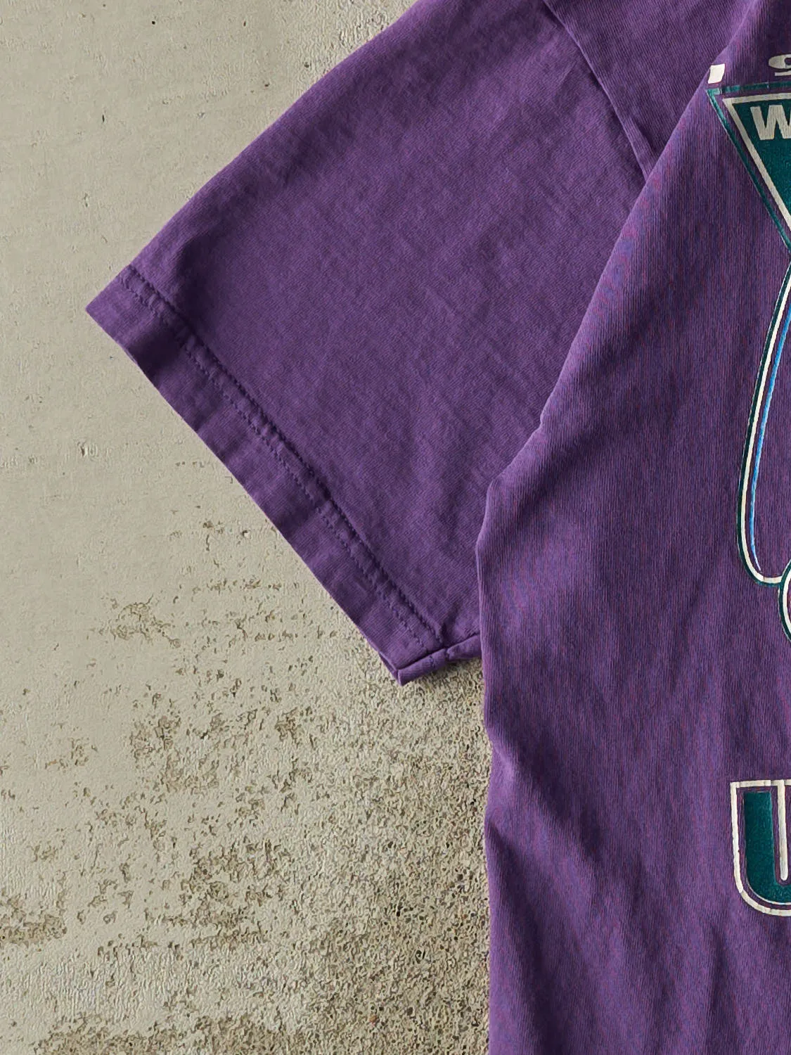 Vintage 98' Purple Utah Jazz NBA Western Conference Champions Tee (M/L) sold by Rebalance Vintage product image thumbnail 3