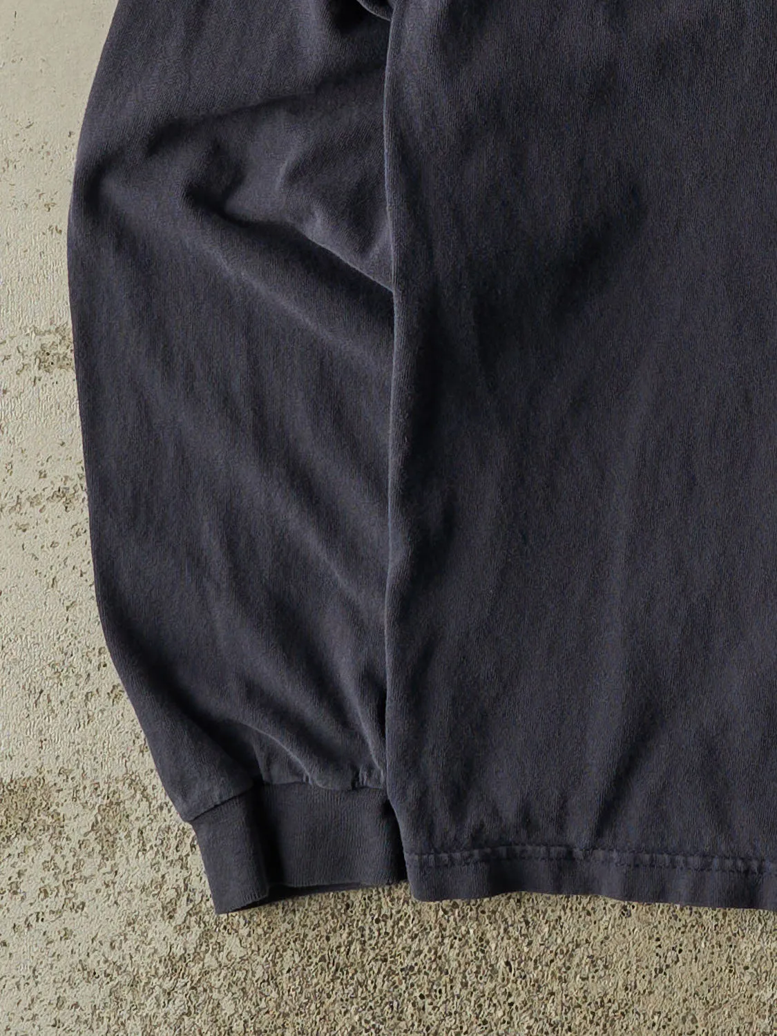 Vintage 90s Navy Blue Hudson Long Sleeve (M) sold by Rebalance Vintage product image thumbnail 4