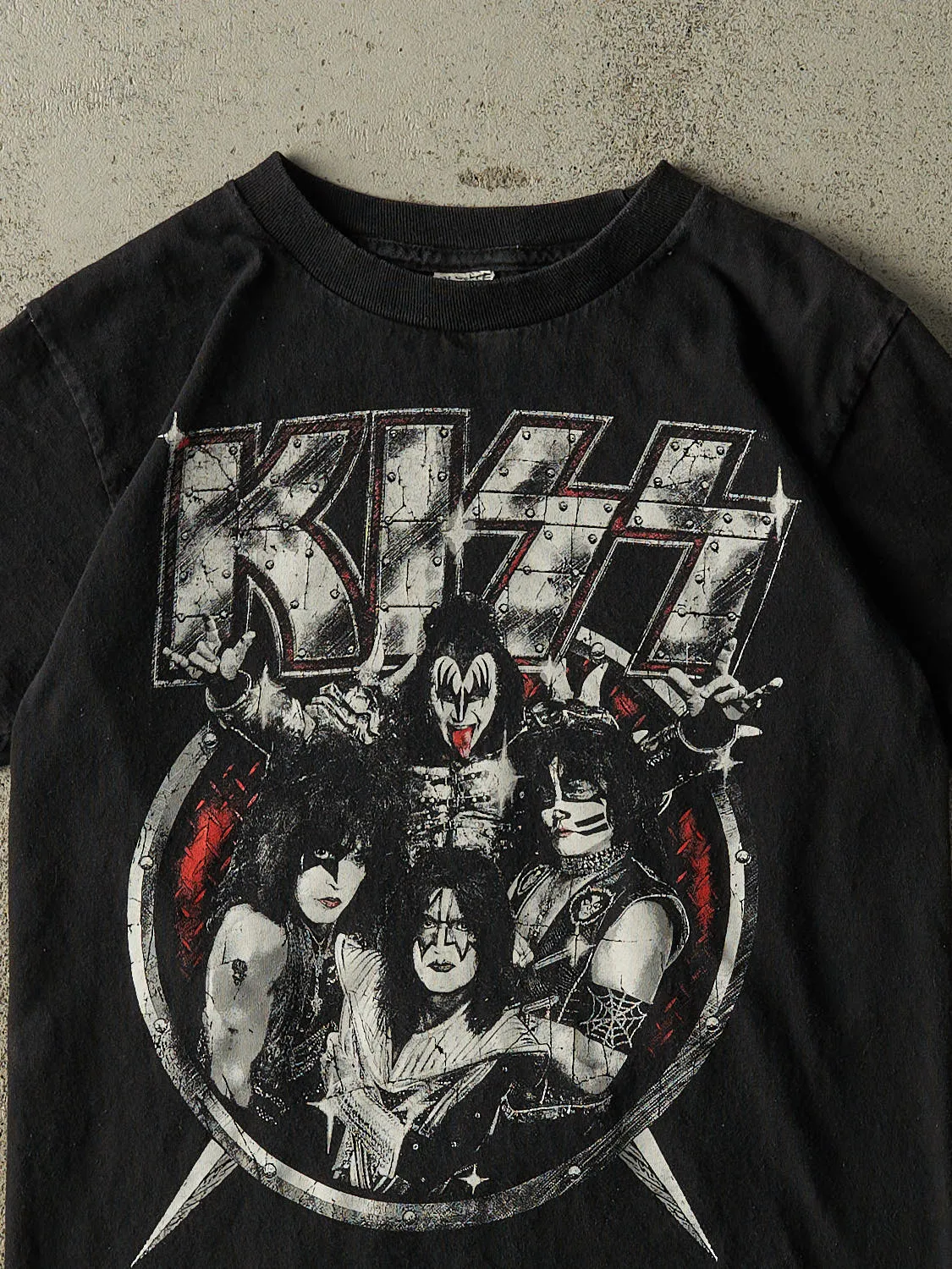Vintage 13' Black KISS "Monster Tour" Band Tee (XXS/XS) sold by Rebalance Vintage product image thumbnail 3