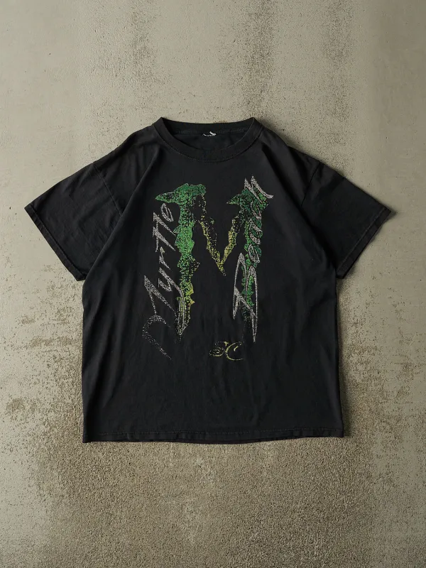 Vintage Y2K Faded Black Myrtle Beach Tee (M/L) made by Rebalance Vintage