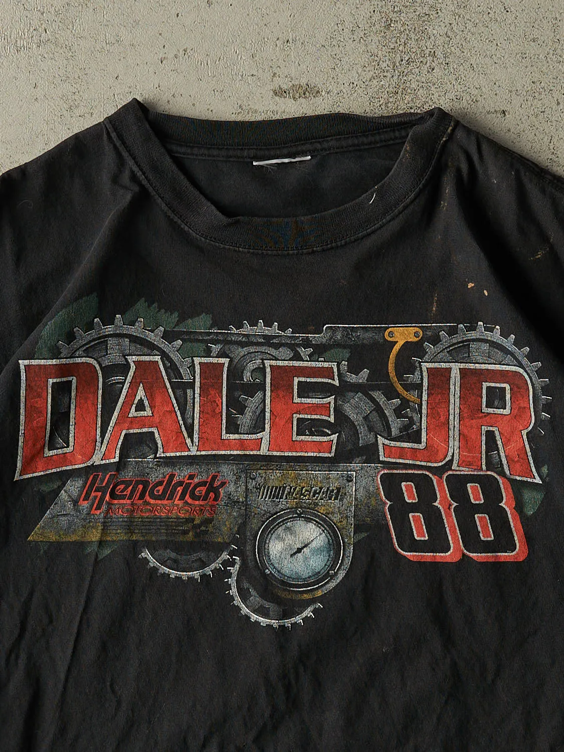 Vintage 10' Black Dale Earnhardt Jr Nascar Tee (M/L) sold by Rebalance Vintage product image thumbnail 3