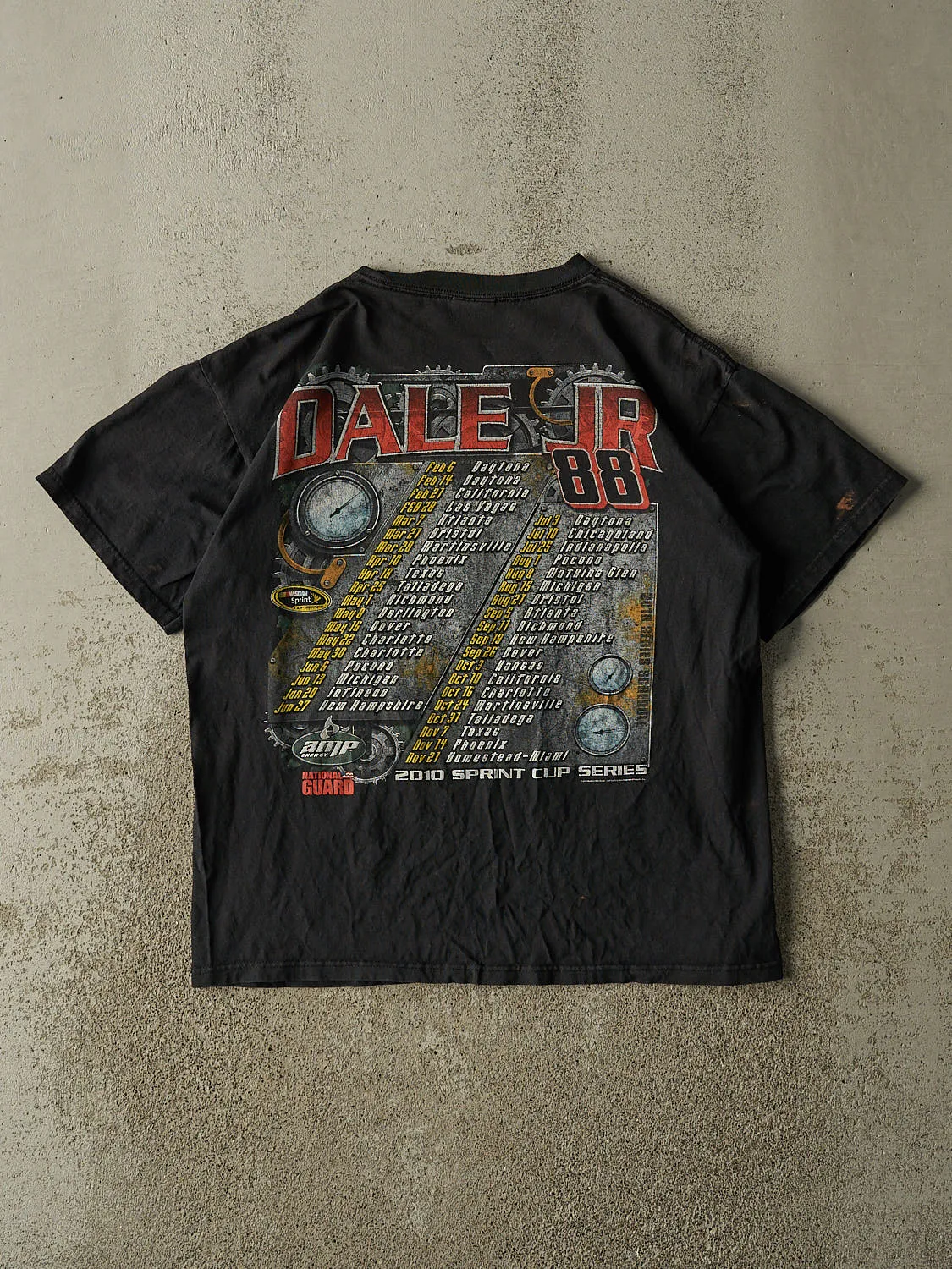 Vintage 10' Black Dale Earnhardt Jr Nascar Tee (M/L) sold by Rebalance Vintage product image thumbnail 2