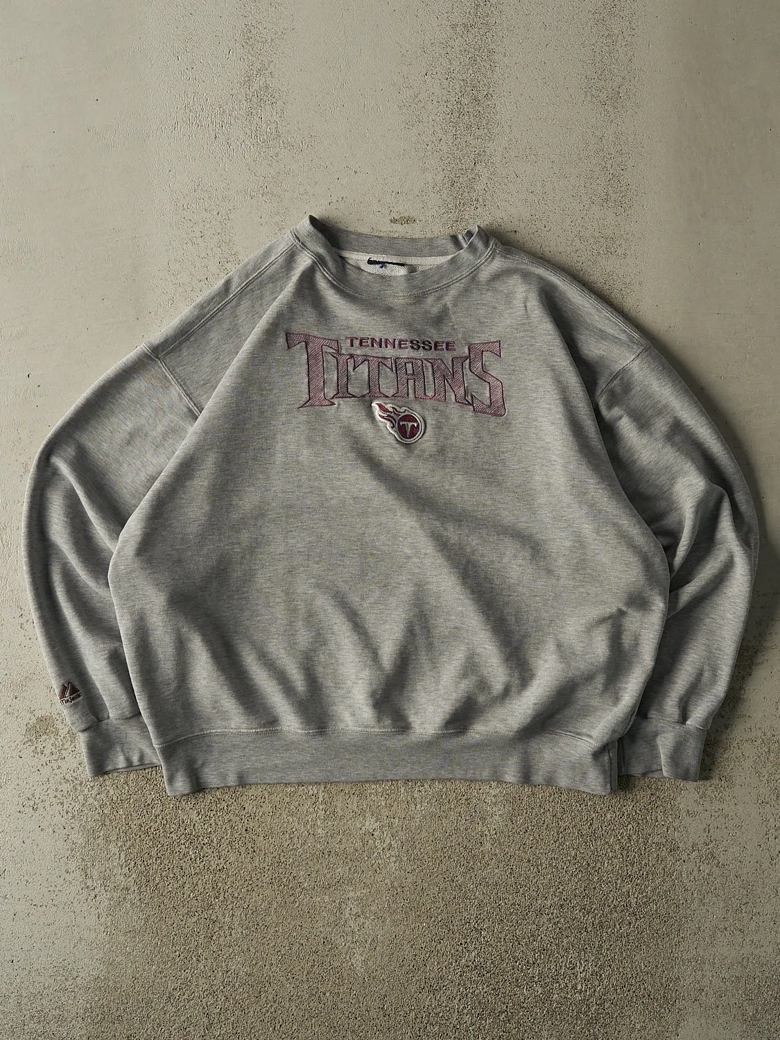 Vintage Y2K Grey Tennessee Titans Crewneck (XL/XXL) sold by Rebalance Vintage