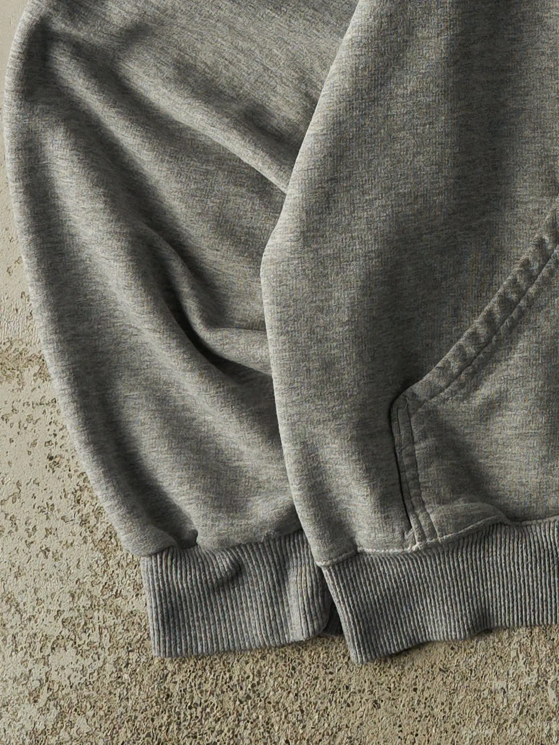 Vintage 90s Grey Regent Boxy Hoodie (M) sold by Rebalance Vintage product image thumbnail 3