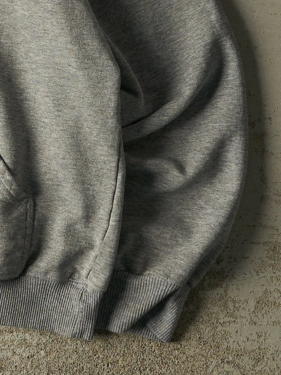 Vintage 90s Grey Regent Boxy Hoodie (M) sold by Rebalance Vintage product image thumbnail 4