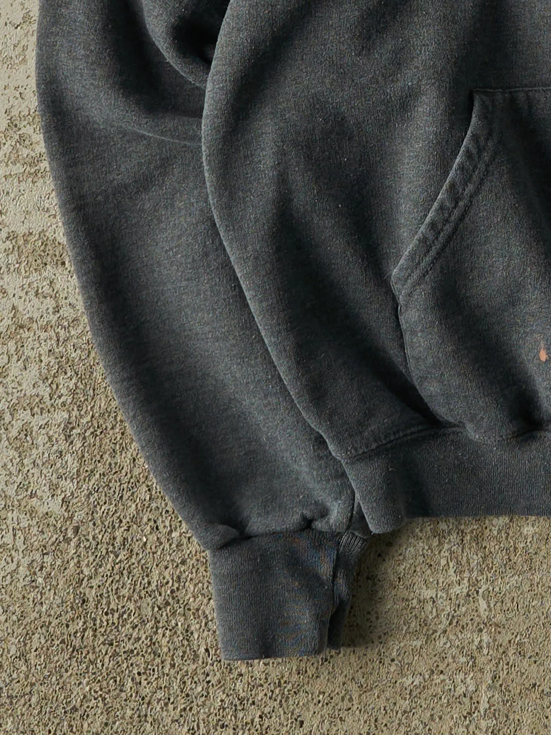 Vintage 90s Charcoal Grey BYU Cougars Champion Hoodie (XXS/XS) sold by Rebalance Vintage product image thumbnail 4