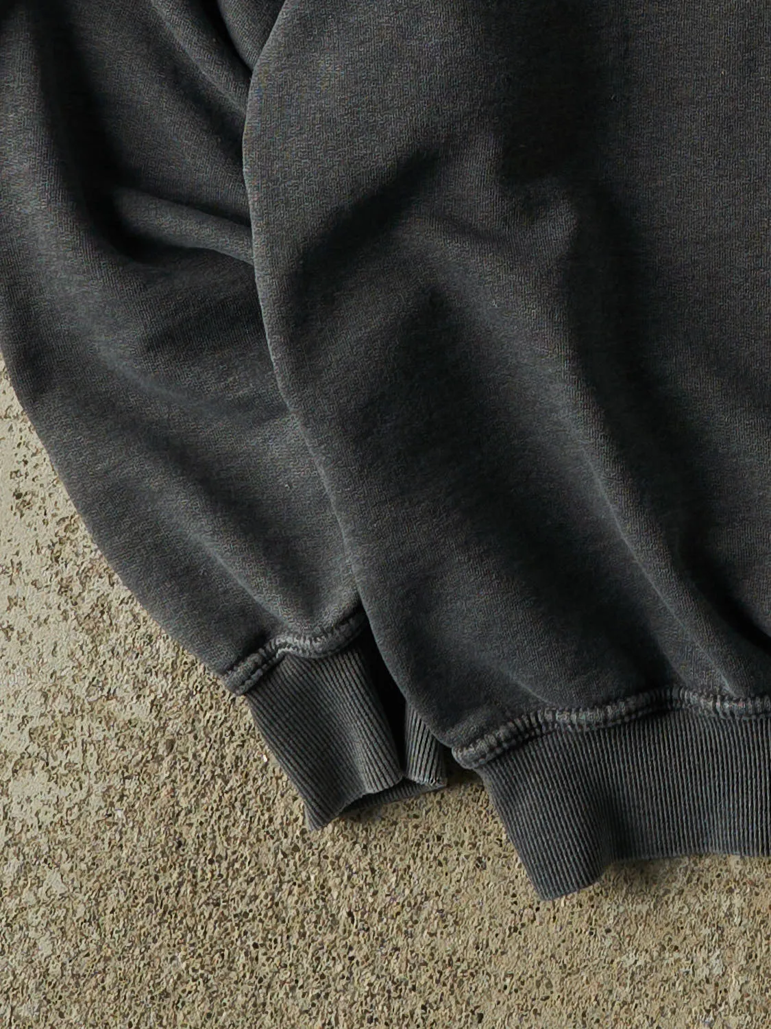 Vintage 90s Charcoal Grey Russell Athletic Blank Crewneck (L) sold by Rebalance Vintage product image thumbnail 3