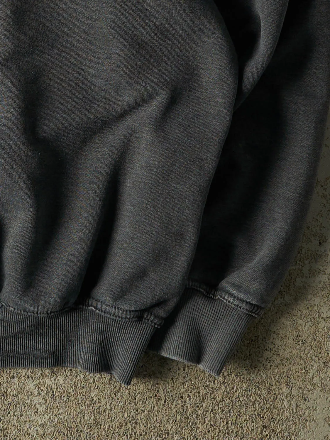 Vintage 90s Charcoal Grey Russell Athletic Blank Crewneck (L) sold by Rebalance Vintage product image thumbnail 4