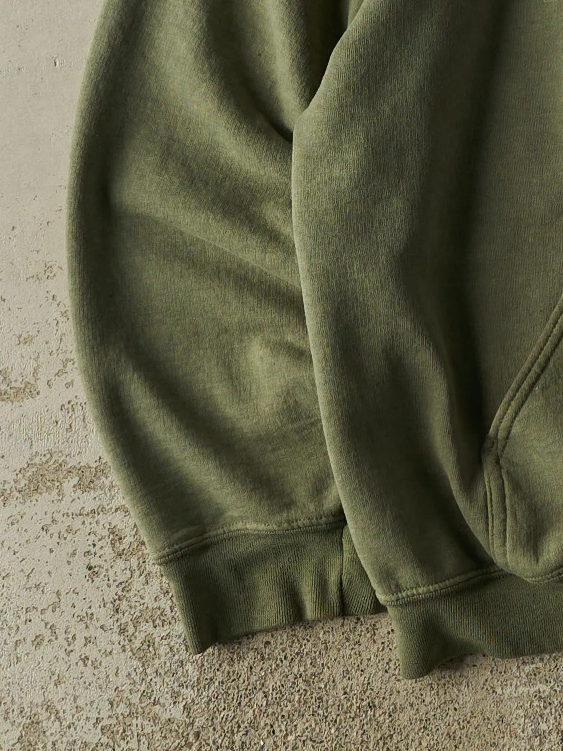 Vintage 90s Sun Faded Green Glacier National Park Hoodie (M/L) sold by Rebalance Vintage product image thumbnail 3