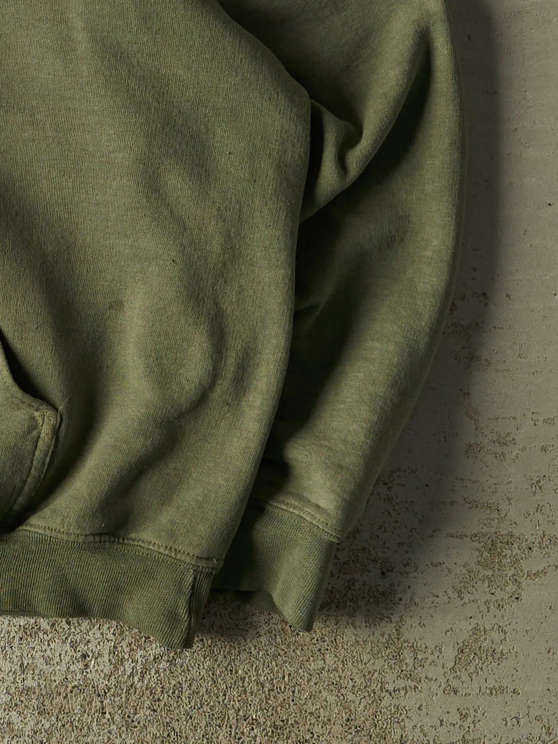 Vintage 90s Sun Faded Green Glacier National Park Hoodie (M/L) sold by Rebalance Vintage product image thumbnail 4