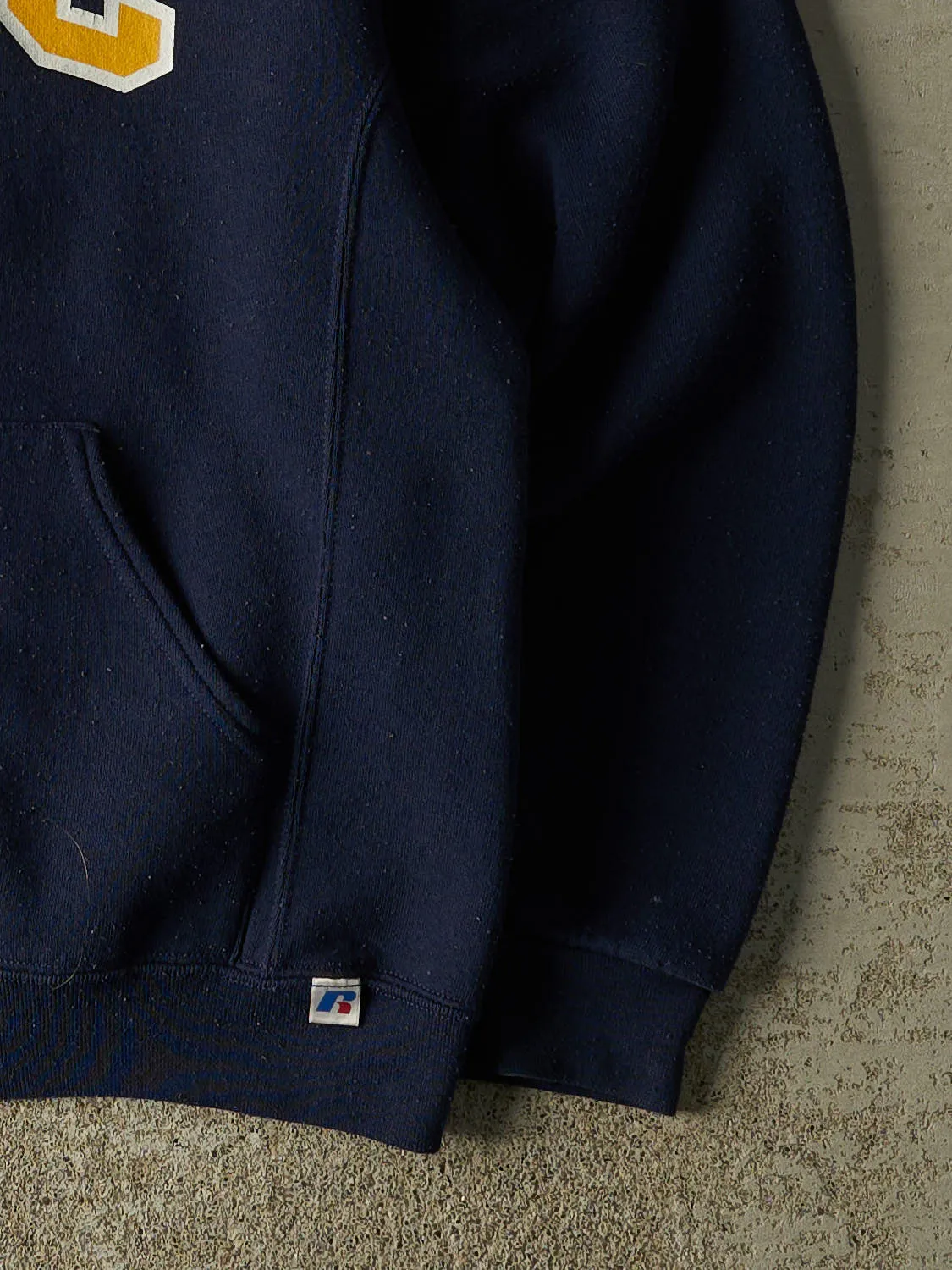 Vintage Y2K Navy Blue Russell Athletic UBC Hoodie (M) sold by Rebalance Vintage product image thumbnail 3