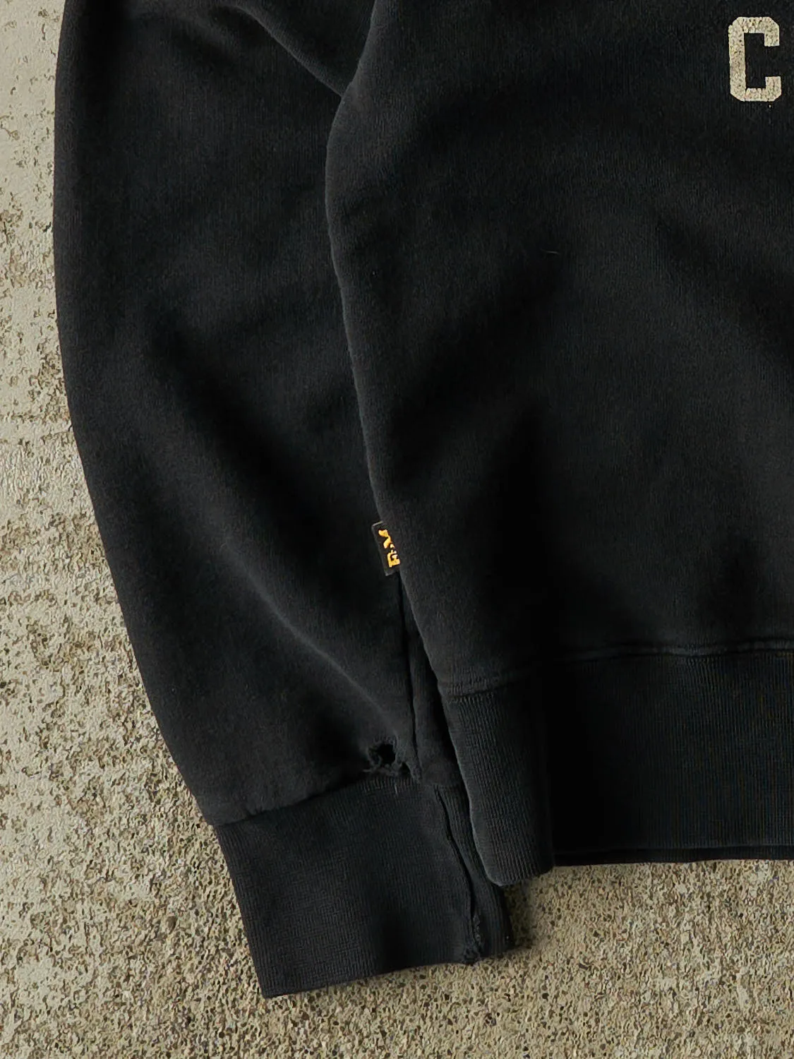 Vintage 90s Black Penn State College Crewneck (XS/S) sold by Rebalance Vintage product image thumbnail 3