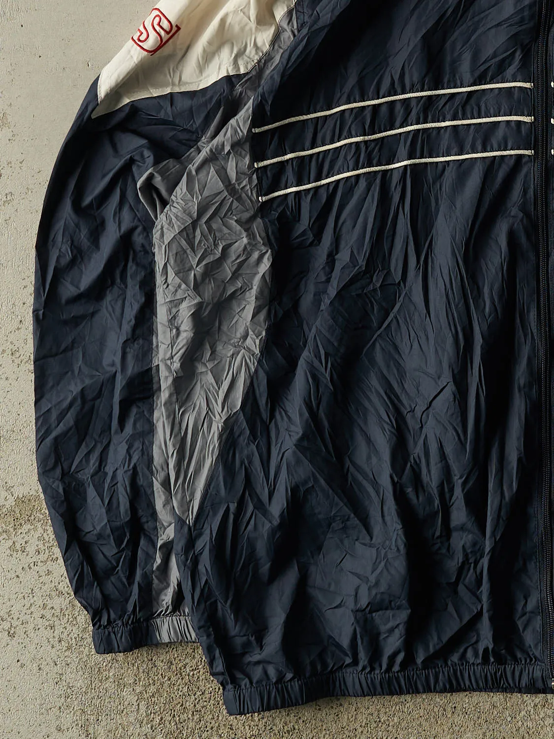 Vintage Y2K Navy Blue Buffalo Bills Windbreaker Jacket (XL/XXL) sold by Rebalance Vintage product image thumbnail 3