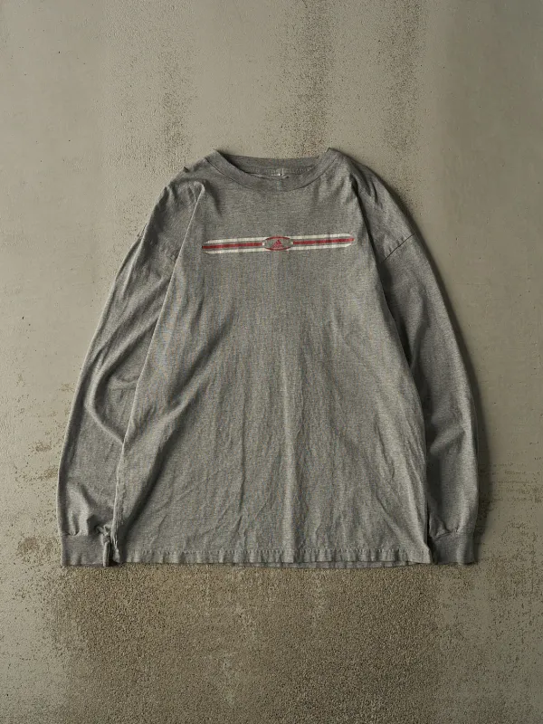 Vintage 90s Grey Adidas Long Sleeve (XL/XXL) made by Rebalance Vintage