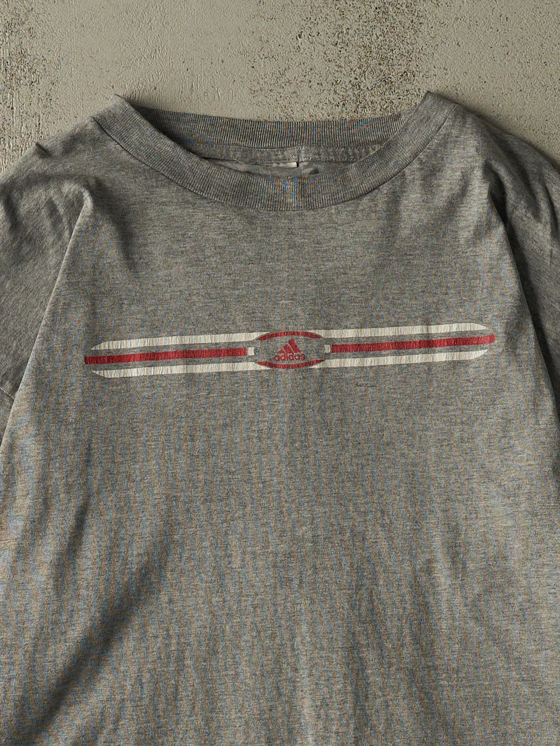 Vintage 90s Grey Adidas Long Sleeve (XL/XXL) sold by Rebalance Vintage product image thumbnail 2