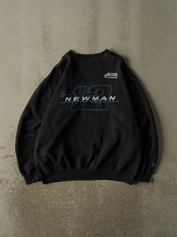 Vintage Y2K Black Ryan Newman #12 Racing  Crewneck (L/XL) made by Rebalance Vintage