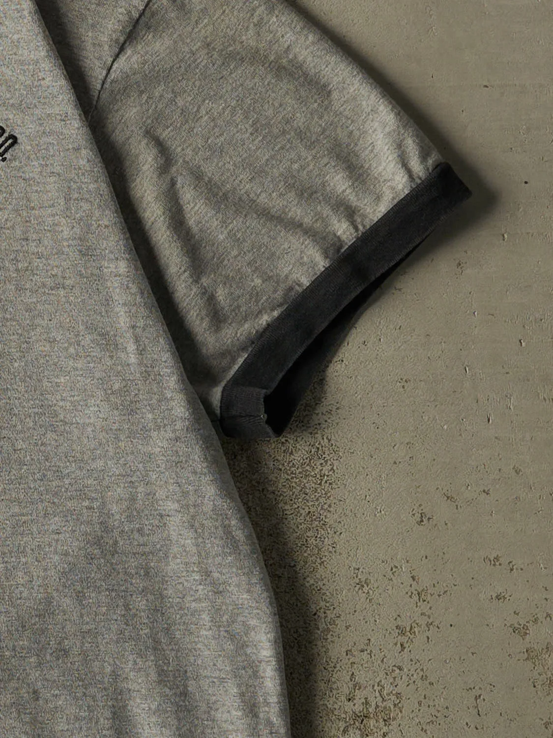 Vintage 90s Grey Polo Jeans Co Ralph Lauren Ringer Tee (L/XL) sold by Rebalance Vintage product image thumbnail 4