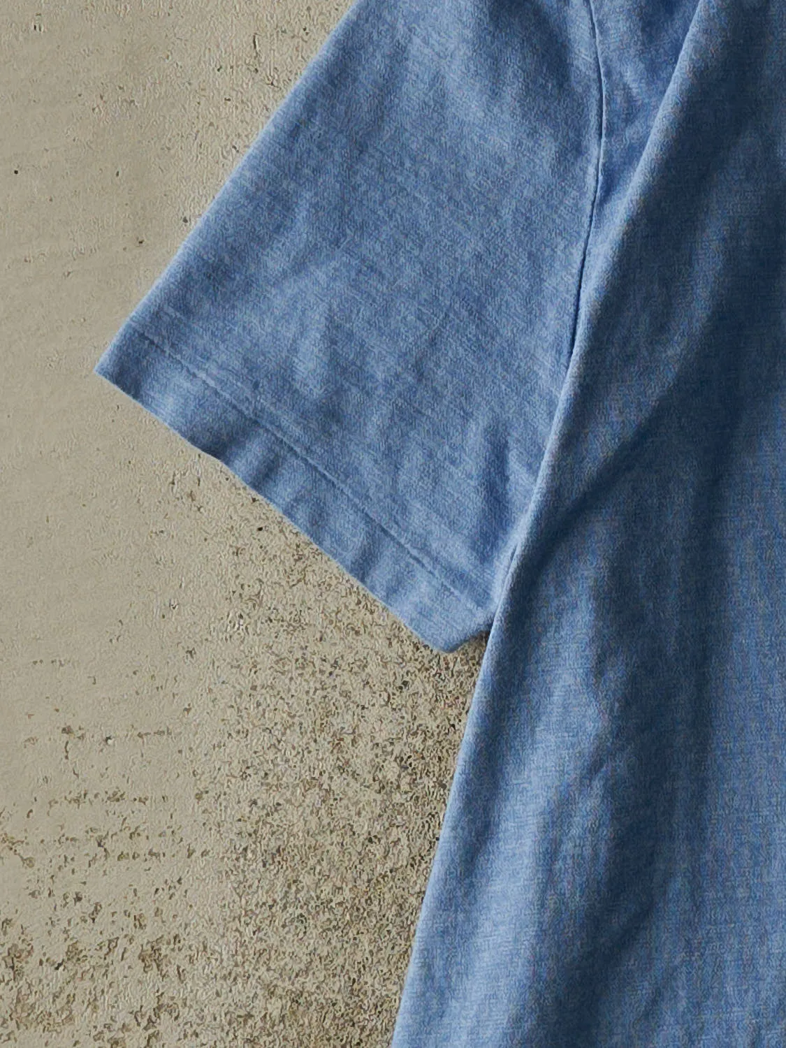 Vintage Y2K Blue Polo Ralph Lauren Quarter Button Tee (XL) sold by Rebalance Vintage product image thumbnail 3