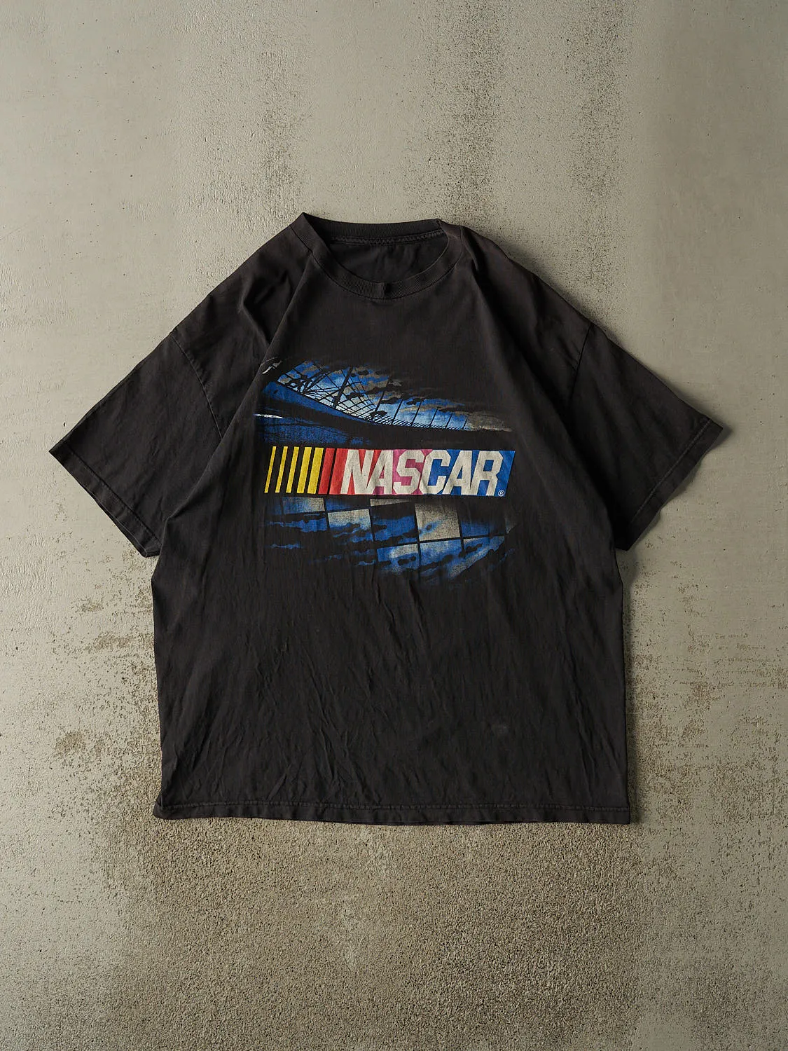 Vintage 90s Black Nascar Racing Tee (XXL/XXXL) sold by Rebalance Vintage