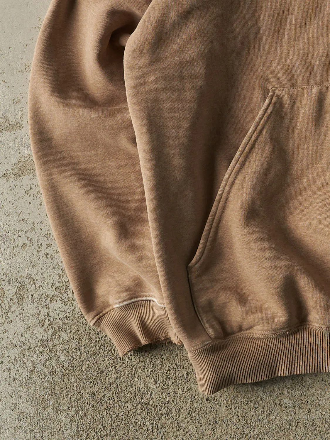 Vintage 90s Beige Carhartt Hoodie (L/XL) sold by Rebalance Vintage product image thumbnail 4