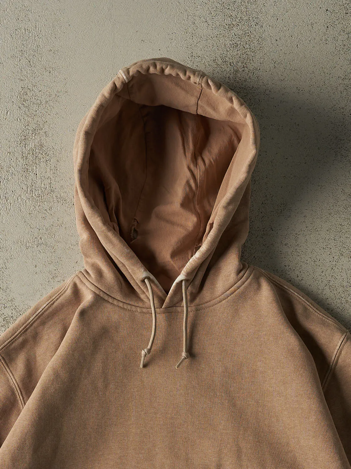 Vintage 90s Beige Carhartt Hoodie (L/XL) sold by Rebalance Vintage product image thumbnail 2