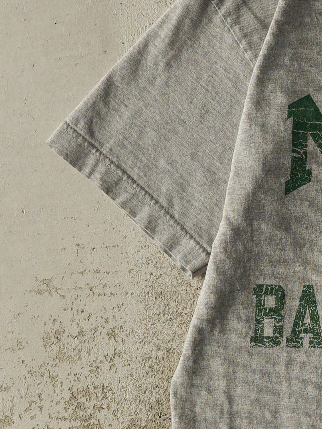 Vintage Y2K Grey Miami Basketball Tee (S/M) sold by Rebalance Vintage product image thumbnail 3