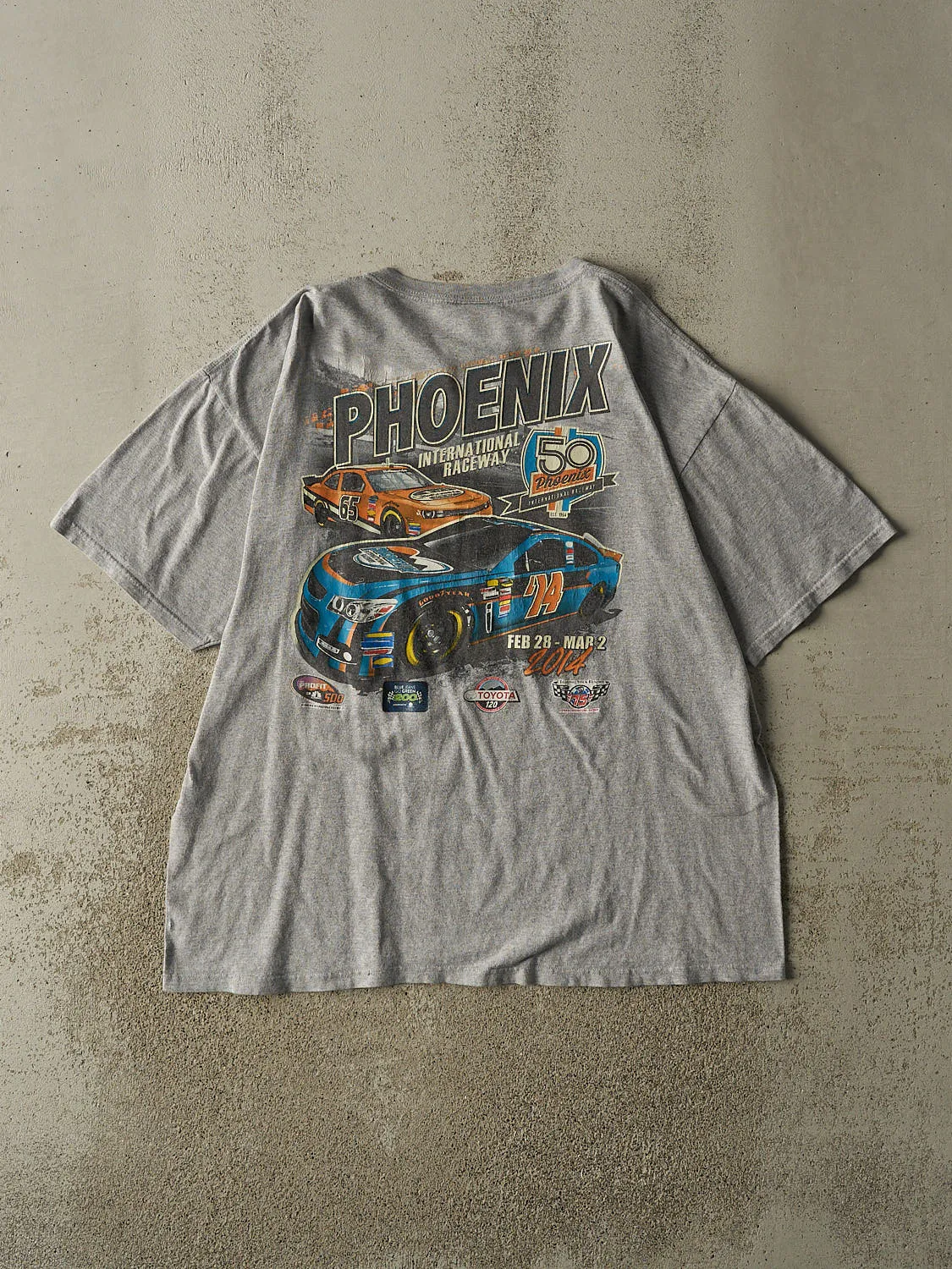 Vintage 14' Grey Phoenix International Raceway Tee (XL) sold by Rebalance Vintage product image thumbnail 2
