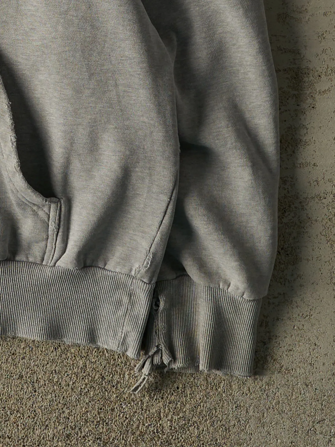 Vintage 90s Grey University of Alberta Hoodie (S/M) sold by Rebalance Vintage product image thumbnail 3