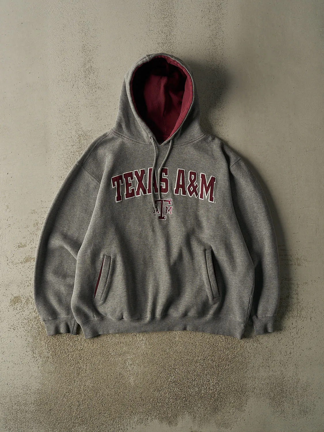 Vintage Y2K Grey Texas A&M Hoodie (XL/XXL) sold by Rebalance Vintage