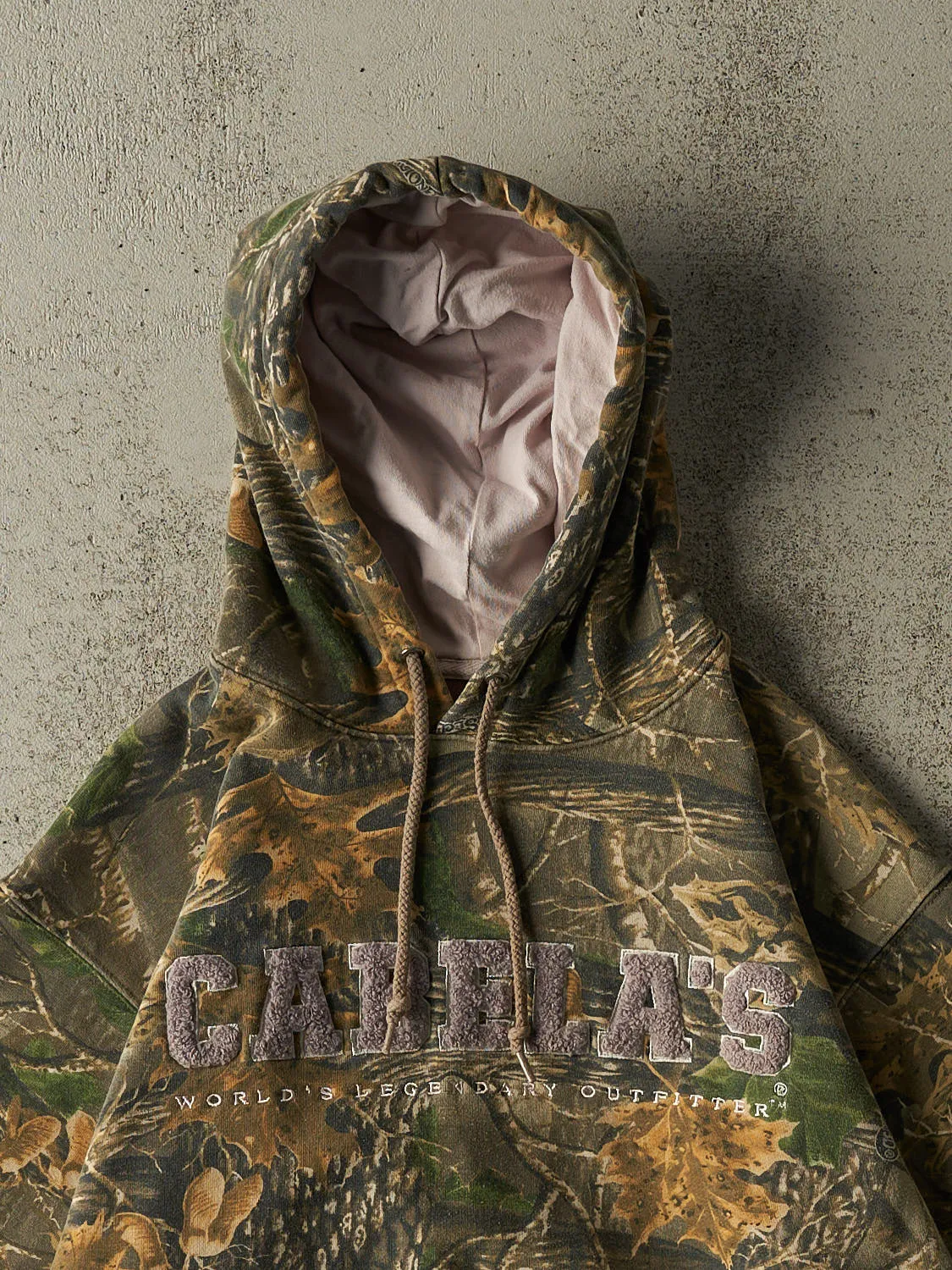 Vintage Y2K Camo Cabela's Hoodie (S/M) sold by Rebalance Vintage product image thumbnail 2