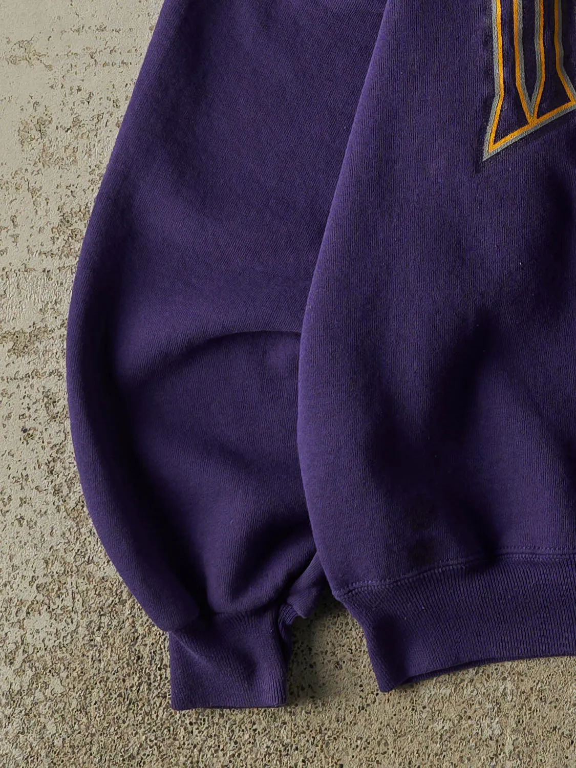 Vintage 90s Purple Russell Athletic University of Washington Huskies Crewneck (L/XL) sold by Rebalance Vintage product image thumbnail 4