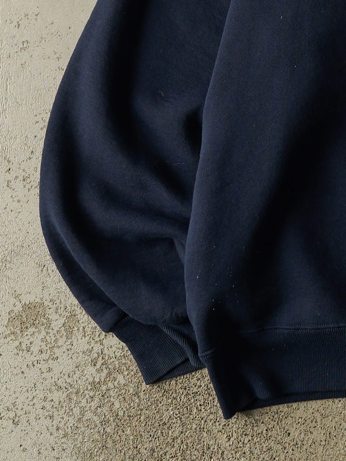 Vintage 90s Navy Blue Russell Athletic Blank Crewneck (XL/XXL) sold by Rebalance Vintage product image thumbnail 4