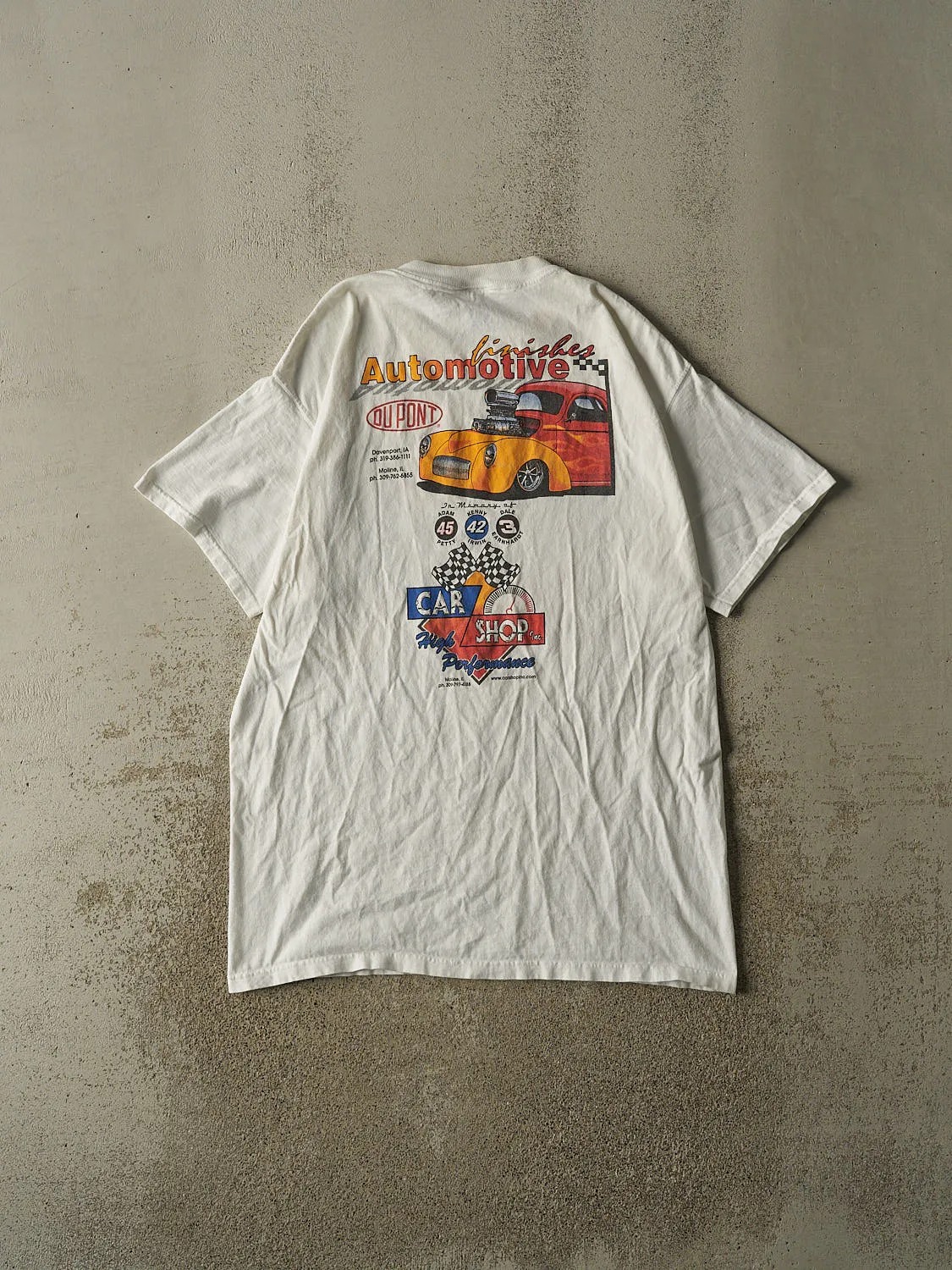 Vintage 01' White Midas Vintage Rods Tee (XL/XXL) sold by Rebalance Vintage product image thumbnail 2