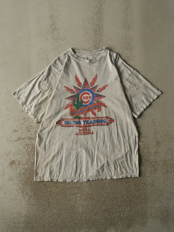 Vintage 97' Heather Grey Chicago Cubs Spring Training Tee (XL) made by Rebalance Vintage