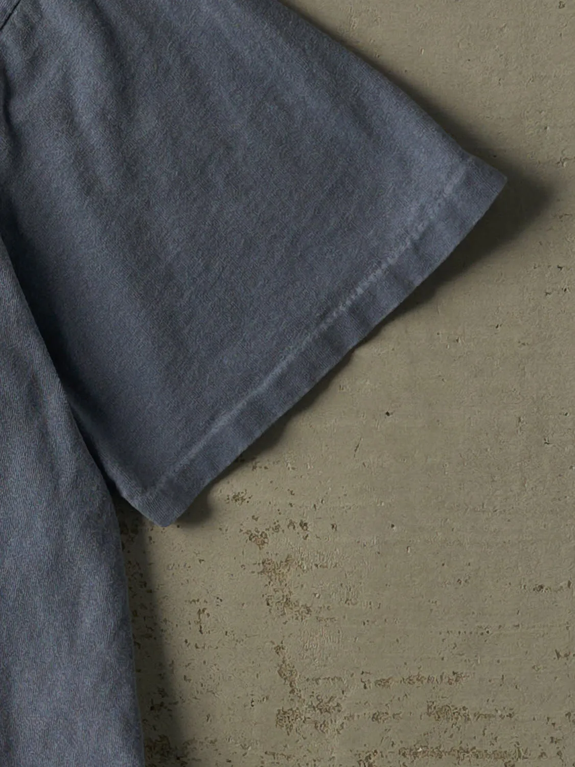 Vintage 90s Blue Black Hawk College Tee (L/XL) sold by Rebalance Vintage product image thumbnail 4