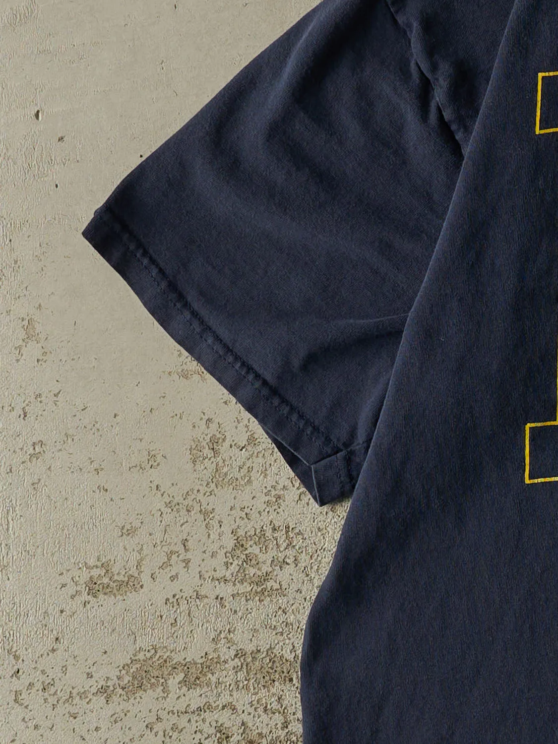 Vintage Y2K Navy Blue University of Michigan "Bo Schembechler" Tee (L/XL) sold by Rebalance Vintage product image thumbnail 3