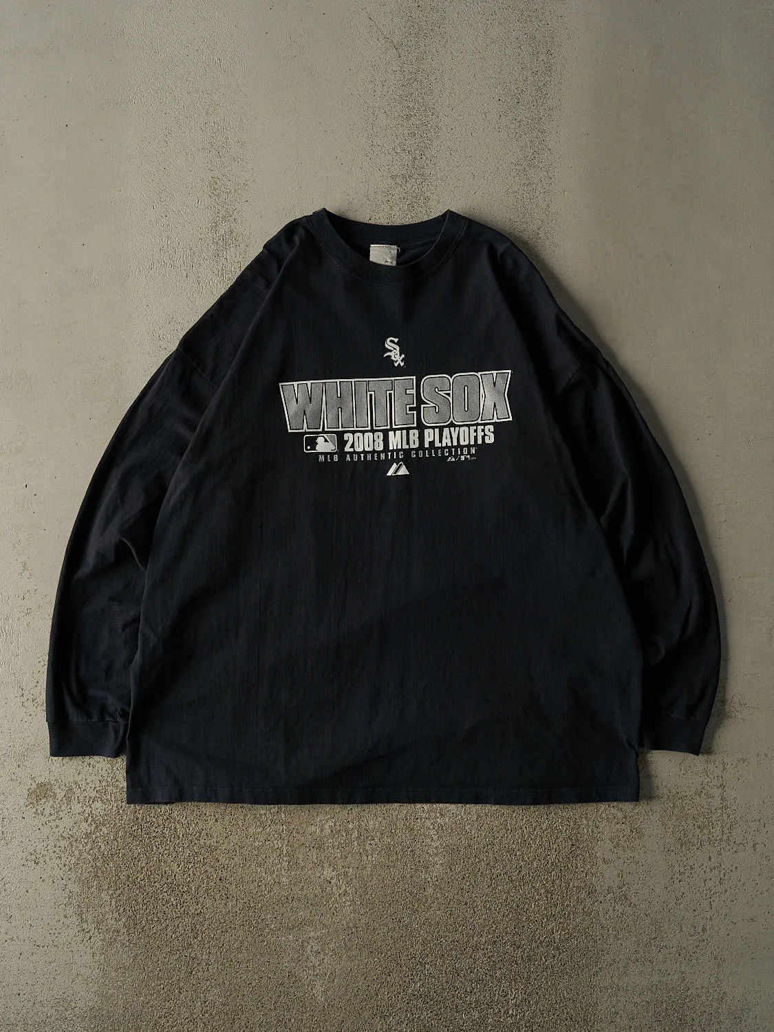 Vintage 08' Black Chicago White Sox Long Sleeve (XXL/XXXL) sold by Rebalance Vintage