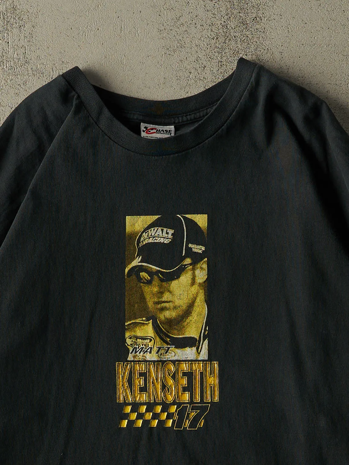 Vintage 04' Faded Black Nascar Matt Kenseth Long Sleeve (XL/XXL) sold by Rebalance Vintage product image thumbnail 3