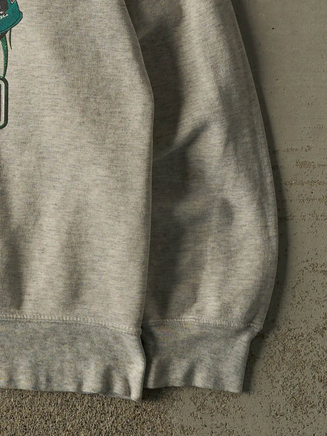 Vintage 05' Heather Grey John Force Racing Crewneck (XL/XXL) sold by Rebalance Vintage product image thumbnail 4