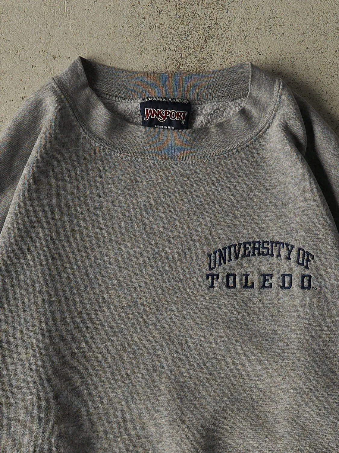 Vintage 90s Grey University of Toledo Crewneck (L) sold by Rebalance Vintage product image thumbnail 2