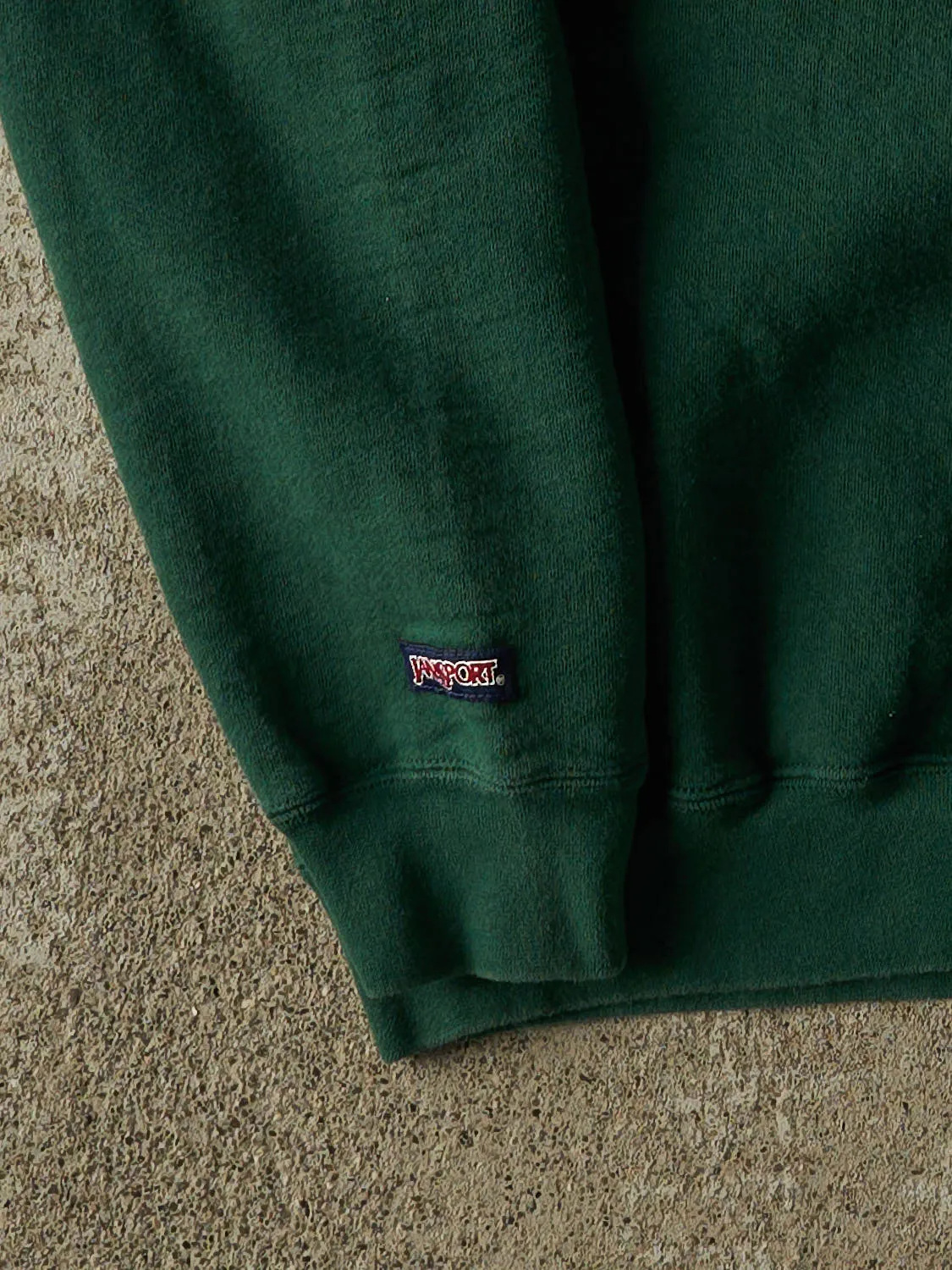 Vintage 90s Green Blank Crewneck (XL) sold by Rebalance Vintage product image thumbnail 4