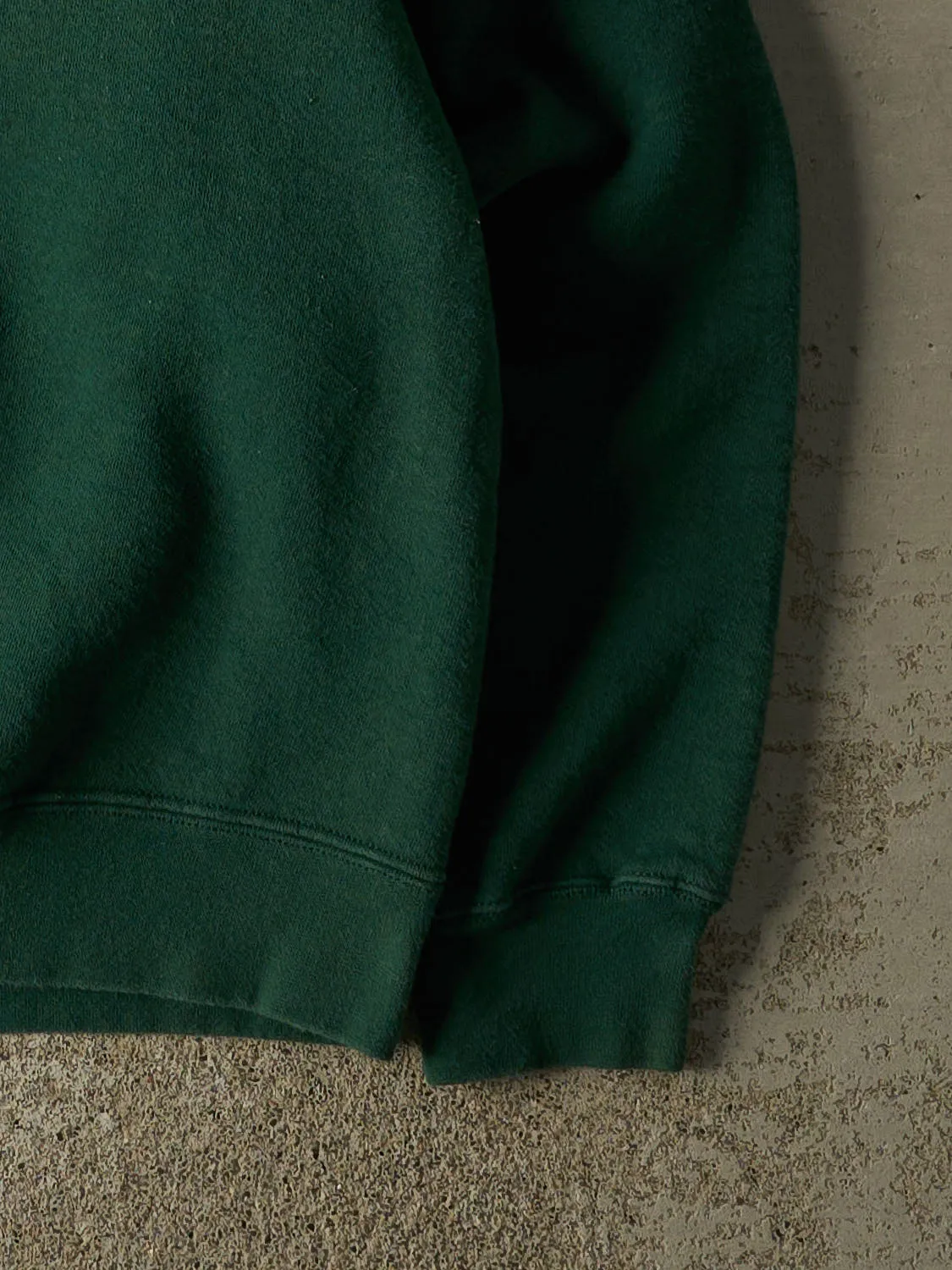 Vintage 90s Green Blank Crewneck (XL) sold by Rebalance Vintage product image thumbnail 3