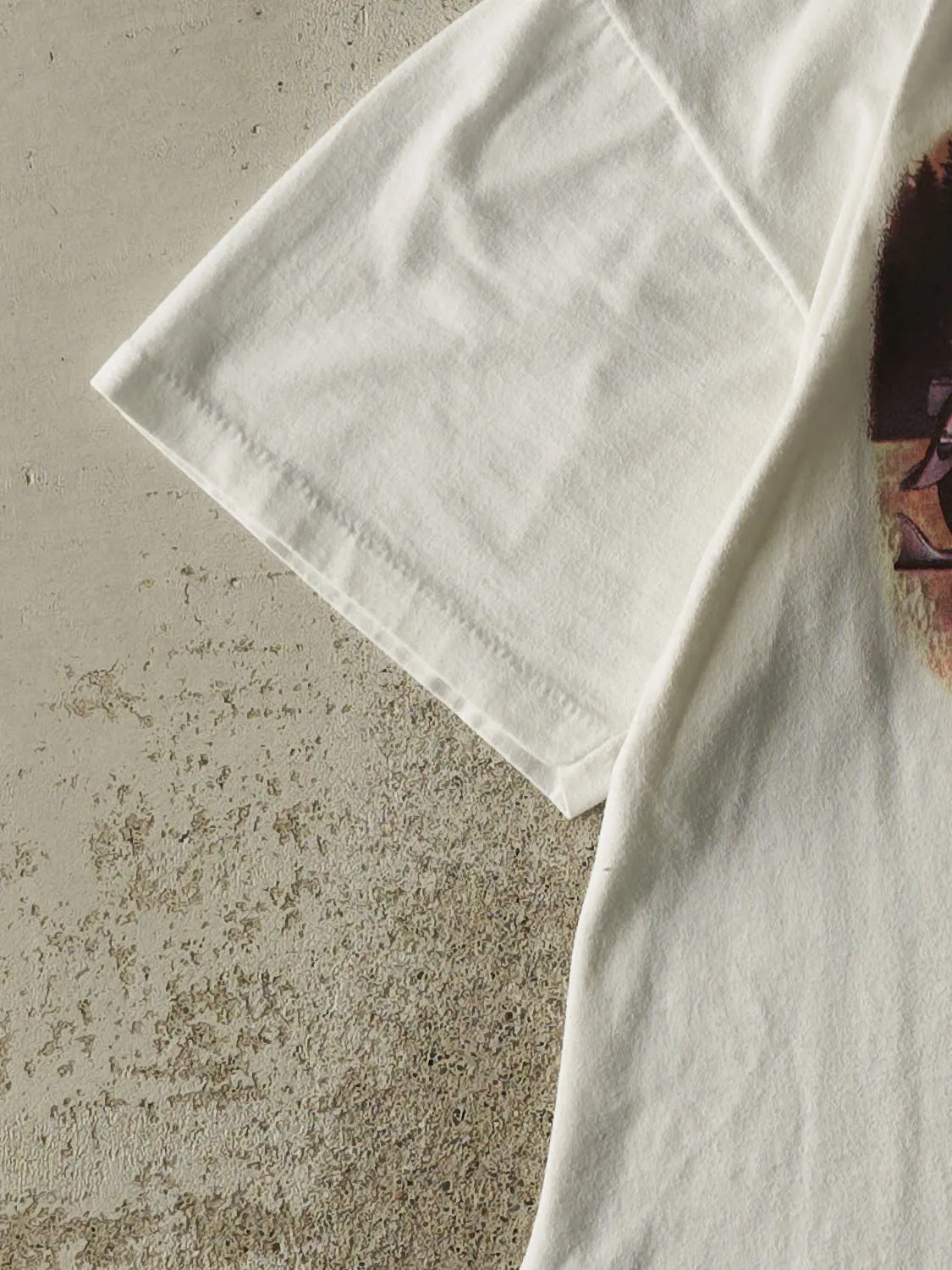 Vintage 90s White Motorcycle Single Stitch Tee (M) sold by Rebalance Vintage product image thumbnail 3