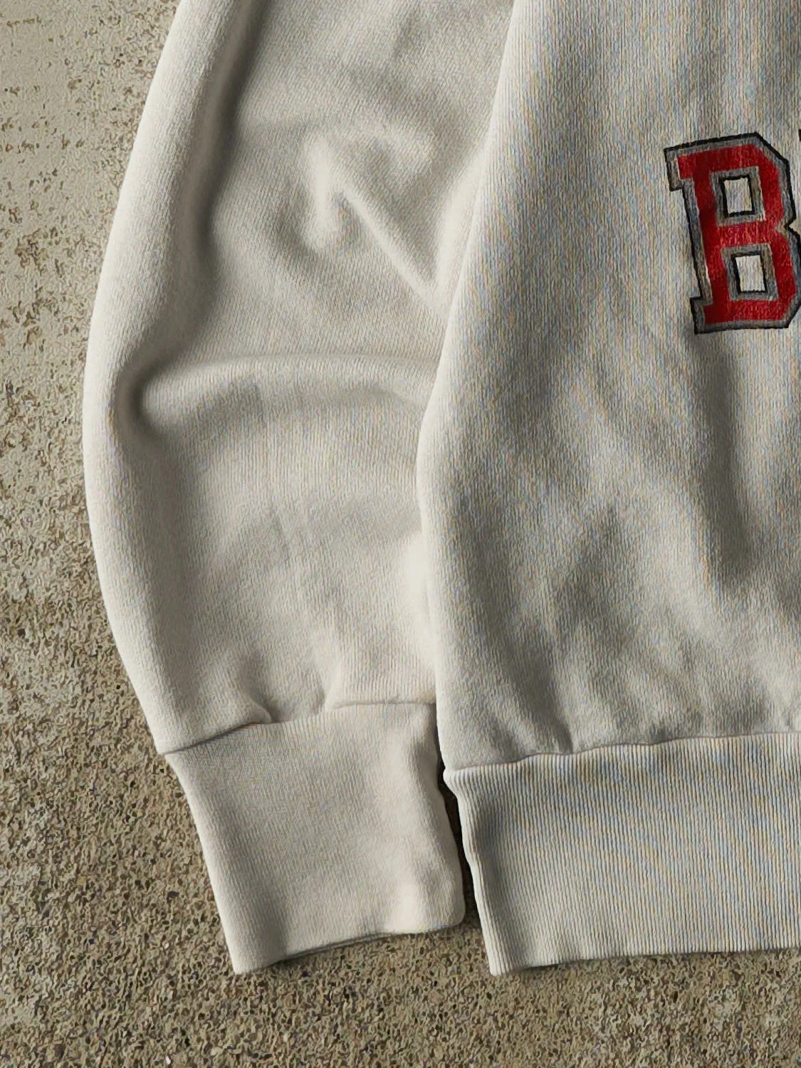 Vintage 90s Beige Ohio State University Crewneck (S) sold by Rebalance Vintage product image thumbnail 3