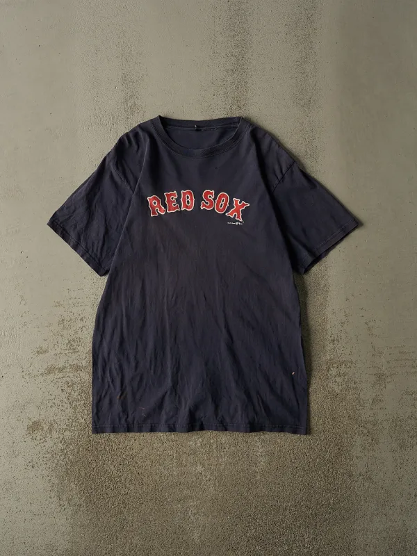 Vintage 04' Navy Boston Red Sox Tee (L) made by Rebalance Vintage