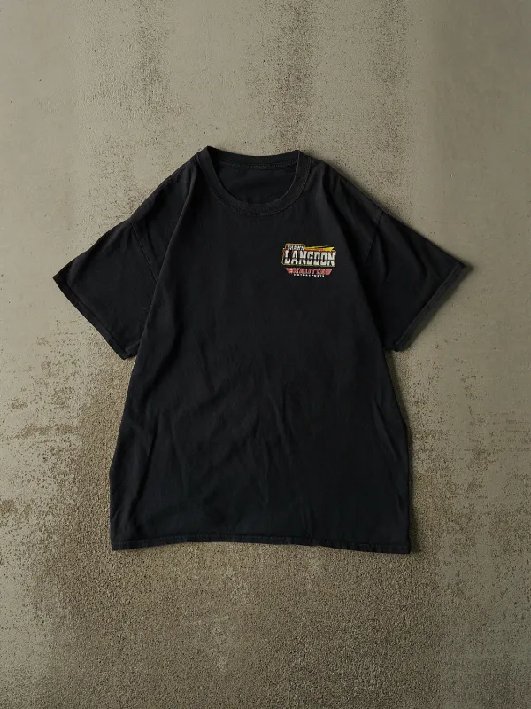 Vintage Y2K Black Shawn Langdon Racing Tee (L) made by Rebalance Vintage
