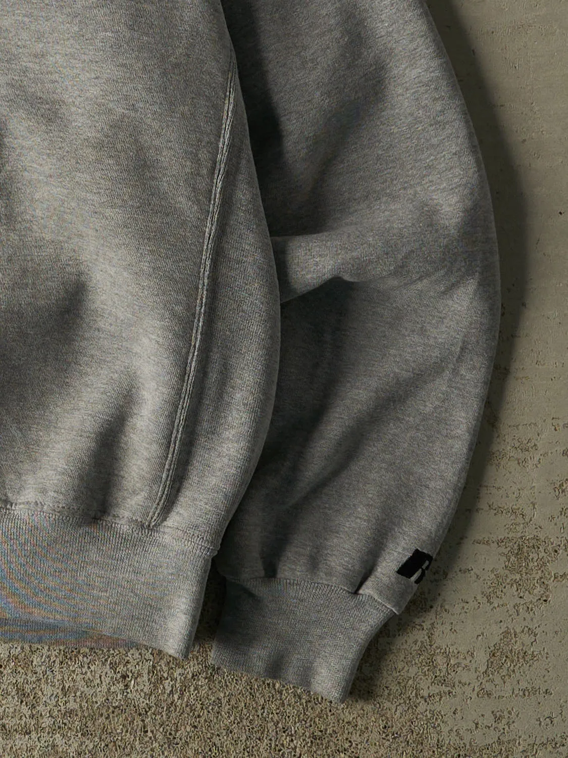 Vintage Y2K Grey Russell Athletics Blank Crewneck (L/XL) sold by Rebalance Vintage product image thumbnail 4