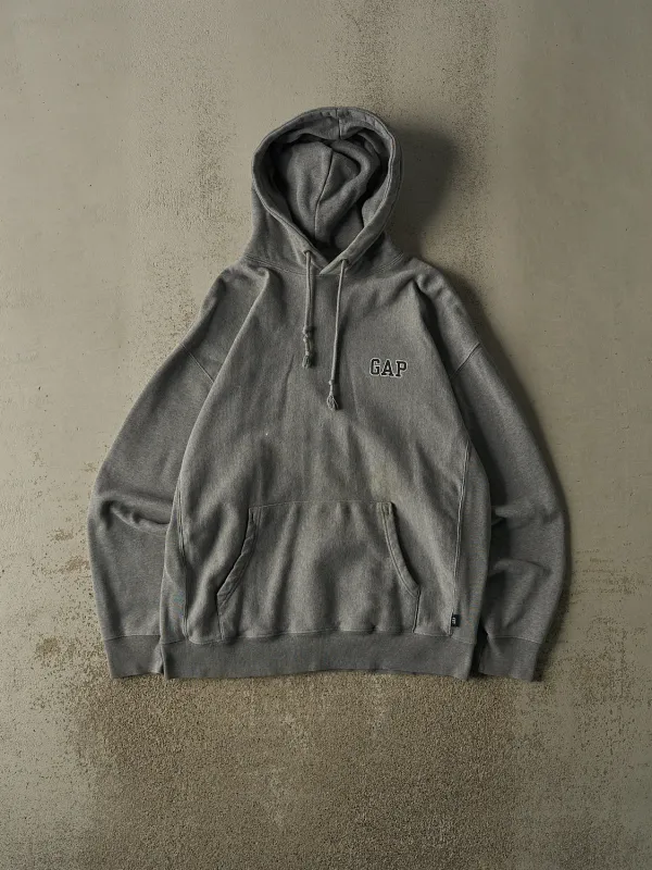 Vintage 90s Grey Gap Hoodie (L/XL) made by Rebalance Vintage