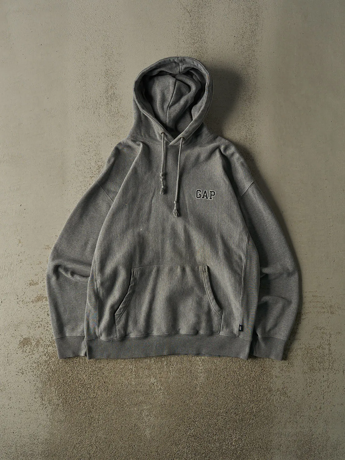 Vintage 90s Grey Gap Hoodie (L/XL) sold by Rebalance Vintage