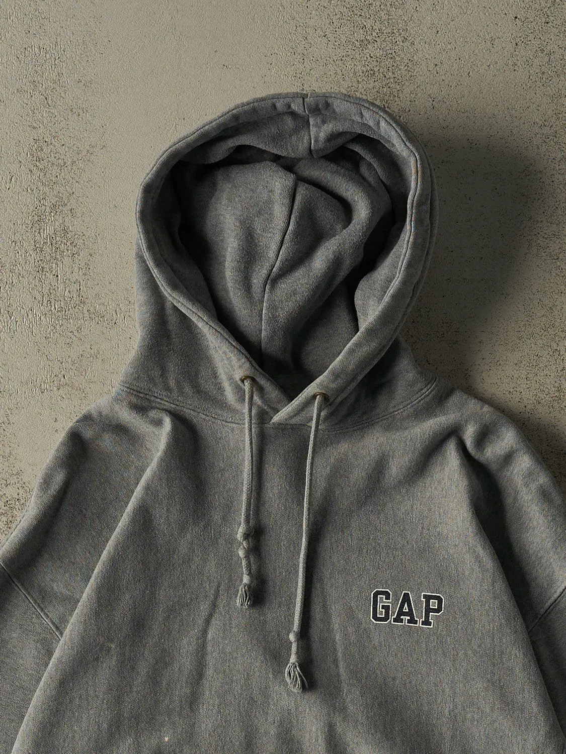 Vintage 90s Grey Gap Hoodie (L/XL) sold by Rebalance Vintage product image thumbnail 2